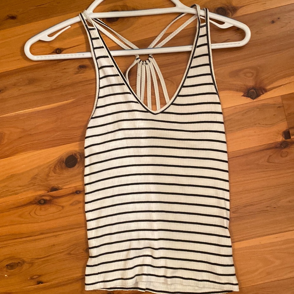 Stripped crop top